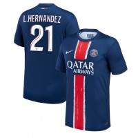 Dres Paris Saint-Germain Lucas Hernandez #21 Domaci 2024-25 Kratak Rukav